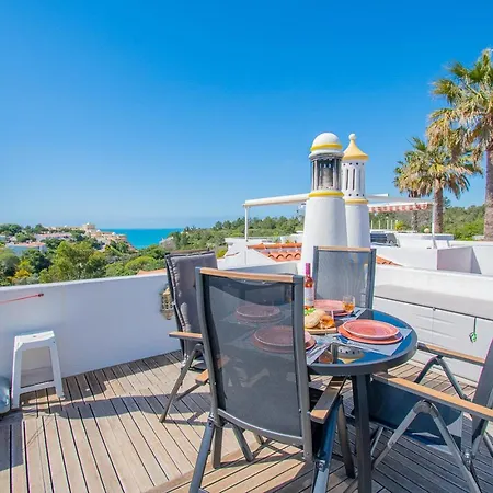 Feriehus Casa Vista Do Mar Cozy Townhouse In Carvoeiro (Lagoa)