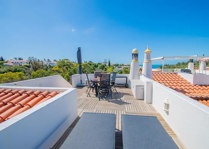 Ferienhaus Casa Vista Do Mar Cozy Townhouse In Carvoeiro (Lagoa)
